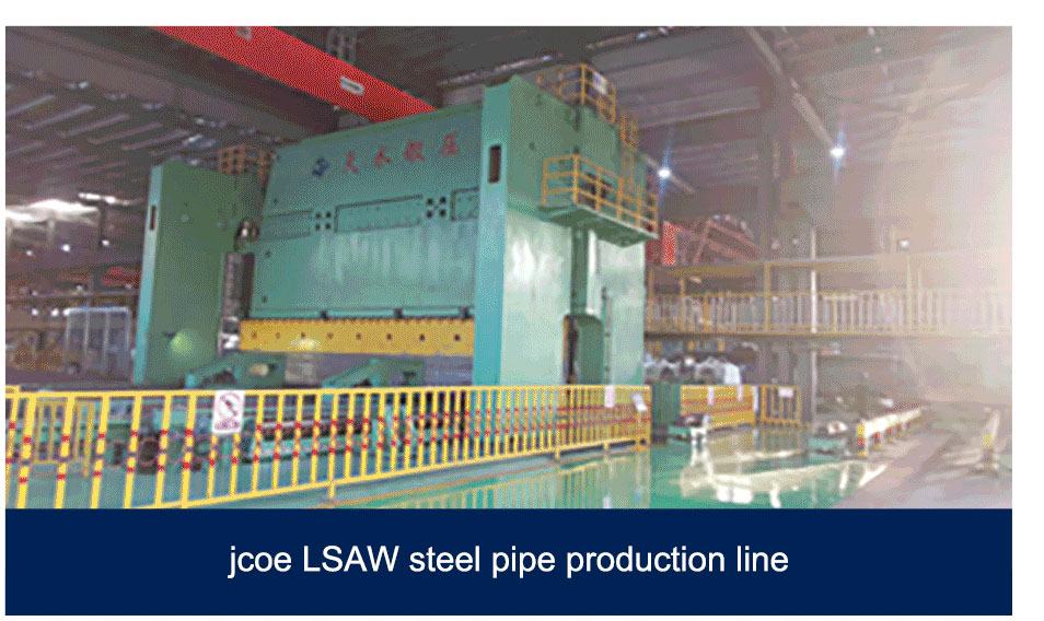 Linha de produção de tubos de aço JCOE_04